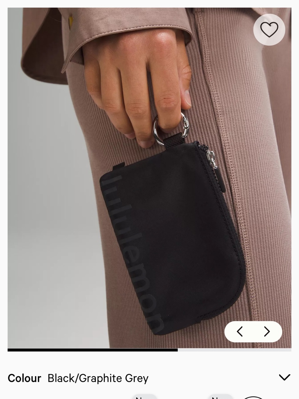 Lululemon Clippable Card Pouch - Picture 3 of 5